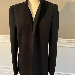 Kasper Elegant Black One-Button Blazer